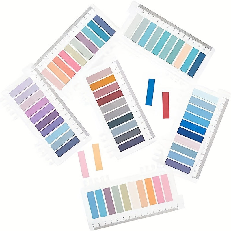 Clear Adhesive Index Labels 1200pcs Translucent Waterproof Sticky Notes