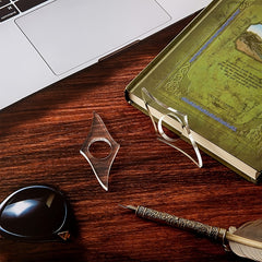 Acrylic Page Expander for Book Reading, Transparent Design