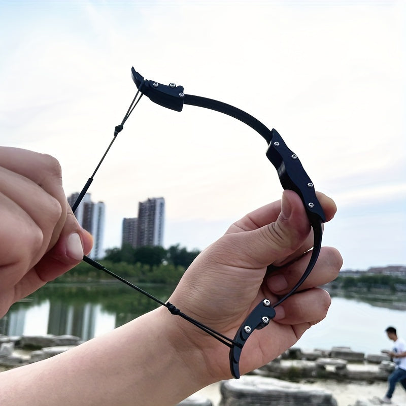Mini Recurve Bow Decompression Toy for Outdoor Activities