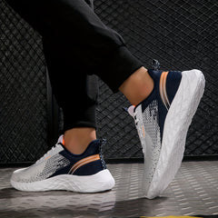Men's Breathable Running Shoes Non Slip Sneakers For Outdoor Activities