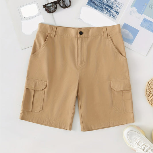 Men's Cargo Shorts with Pockets for Summer Wear