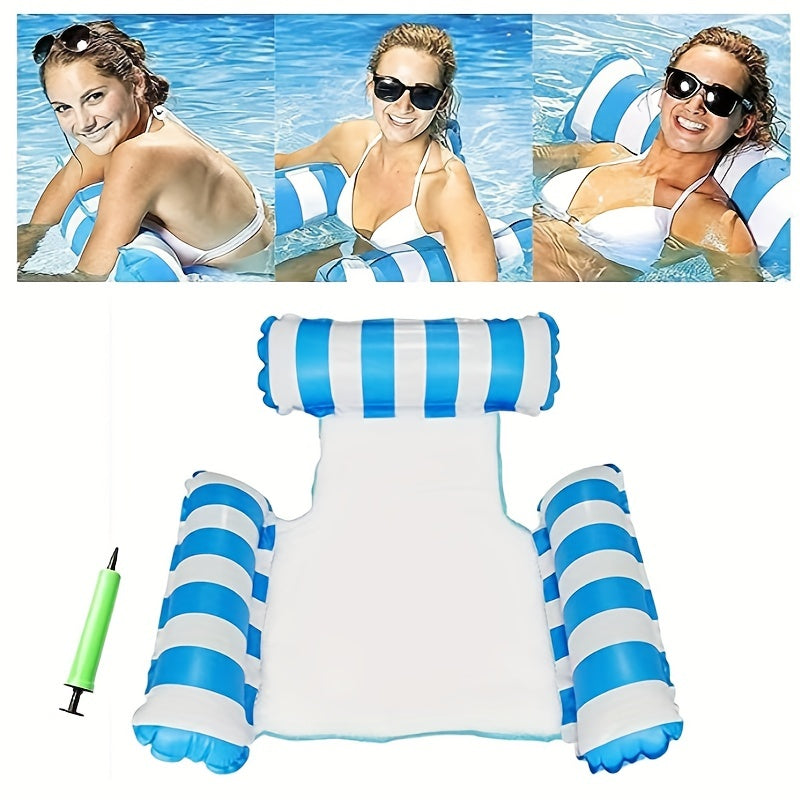 Inflatable Swimming Hammock Pool Floats Lounger 10 16 Cm