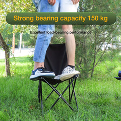 Portable Backrest Folding Chair for Outdoor Camping Fishing