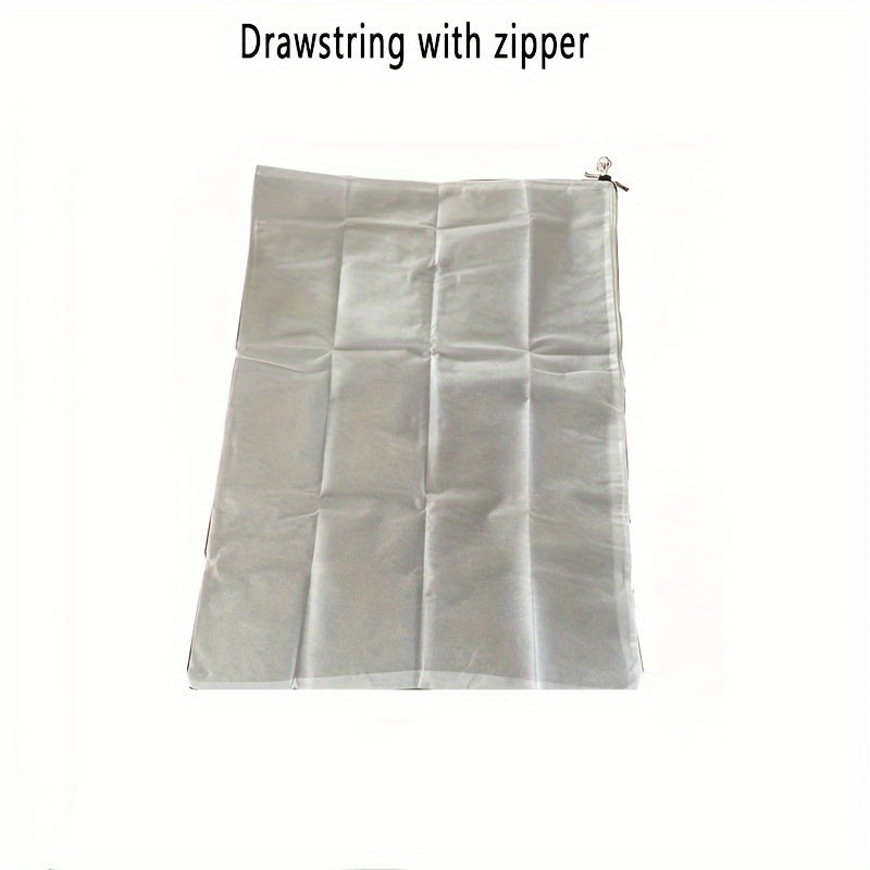 Plant Cold Cover Non-woven Drawstring Zipper Plant Overwintering