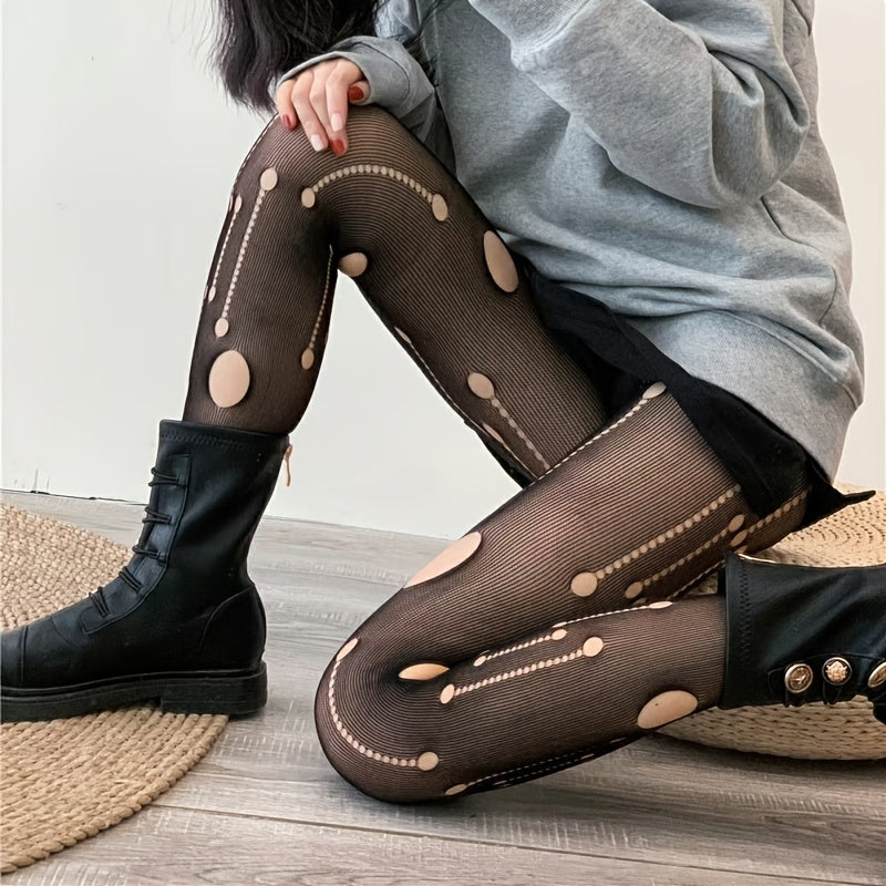 Women's Retro Ripped Hole Pantyhose