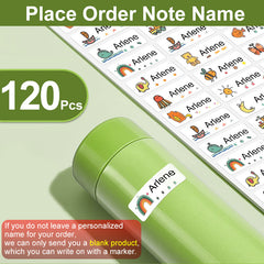 Custom Name Sticker Waterproof Personal Label School Stationery