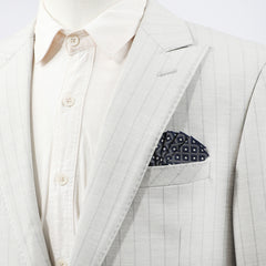 Men's Suit Pocket Square Chest Flower Brooch