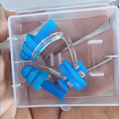 Waterproof Nose Clip Earplug Set for Swimming