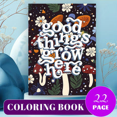 Dreamy & Spooky Drawing & Coloring Book with Thick Paper