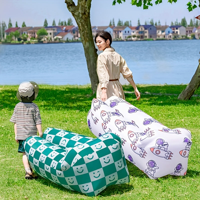 Portable Inflatable Sofa for Beach, Park, Grassland - Relax in Comfort Anywhere
