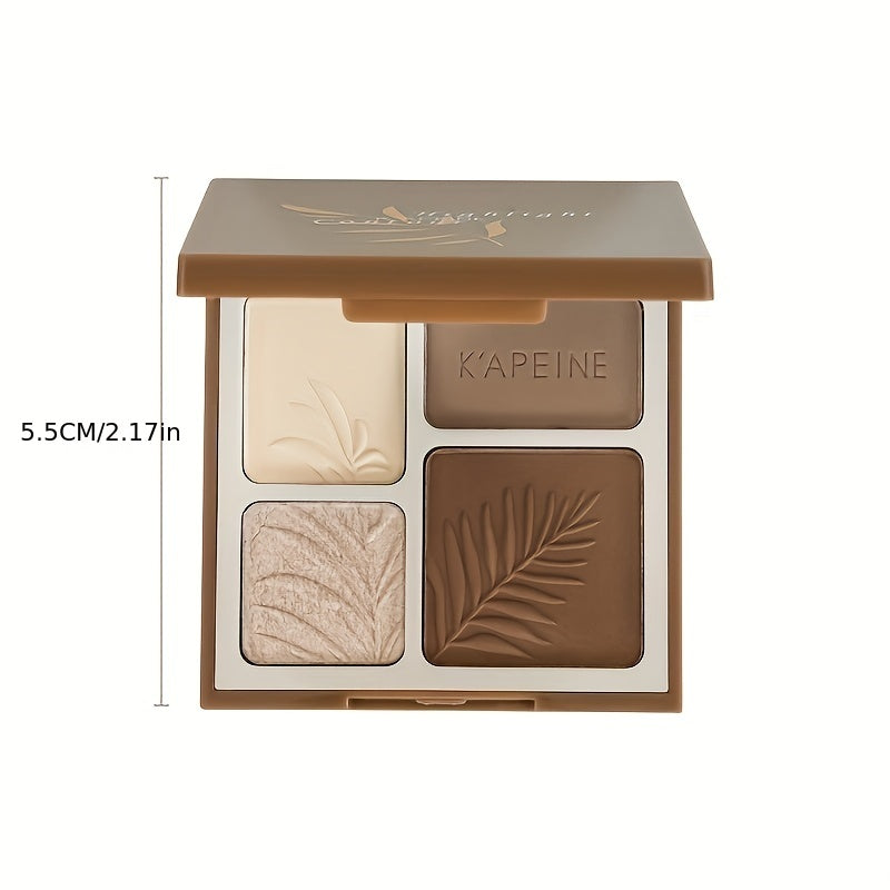 4-in-1 Portable Highlight Contour Palette