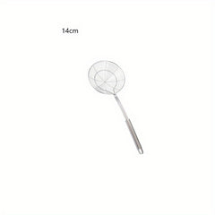 Stainless Steel Wire Skimmer Spoon With Handle Kitchen Spider Strainer