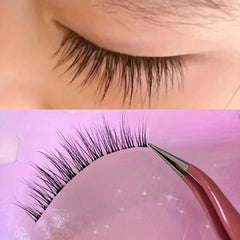Natural Thick False Eyelashes Soft Reusable Lashes