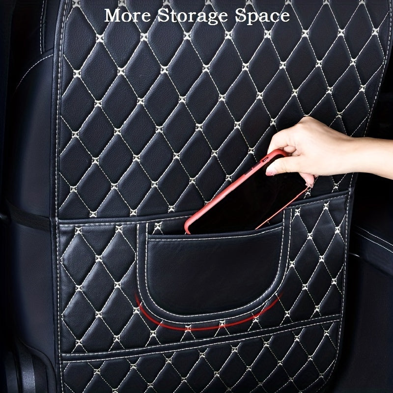 1pc Car Seat Back Anti Kick Pad Protector Cover Kids Car Back Seat Anti Dirty