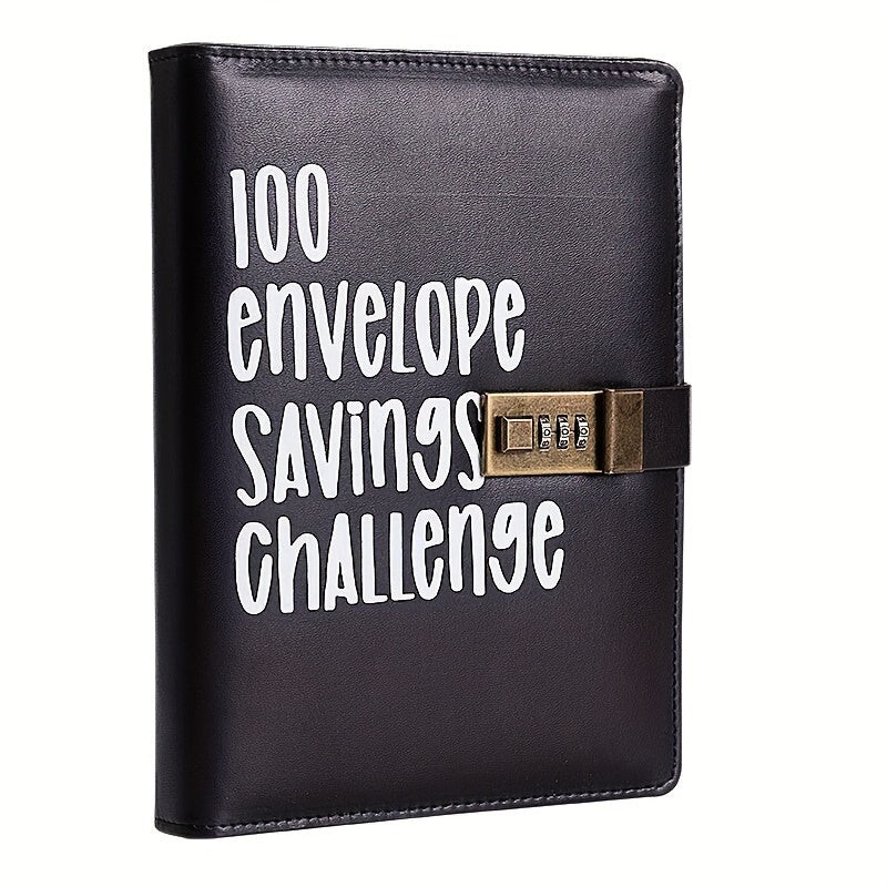 100 Envelopes Challenge Binder Password Lock
