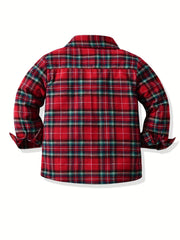 Baby Boys Christmas Outfit Gentleman Outfit Long Sleeve Bow Tie