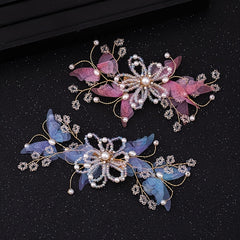Romantic Flower Mini Hair Clip Wedding Bridal Hair Pin