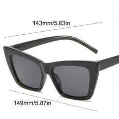 Y2K Cat Eye Sunglasses Hiphop Gradient Glasses UV400