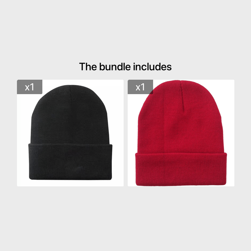 Unisex Knitted Winter Beanie Hat Lady Autumn Cap