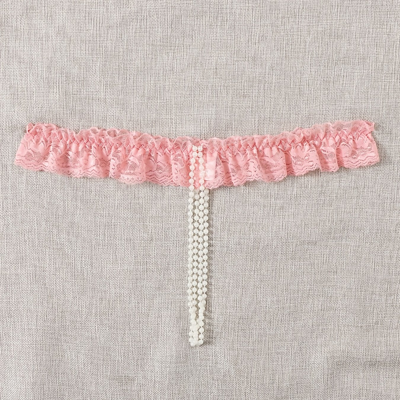  Sheer Novelty Lingerie Panties Teddy Faux Pearls Sexy