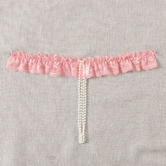  Sheer Novelty Lingerie Panties Teddy Faux Pearls Sexy