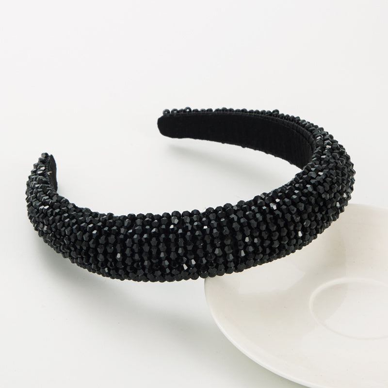 Crystal Rhinestone Headband for Women Wedding Parties
