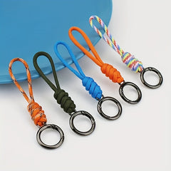 Survival Keychain with Paracord Whistle and Tool