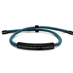 Personalized Stainless Steel Pet Name Bracelet