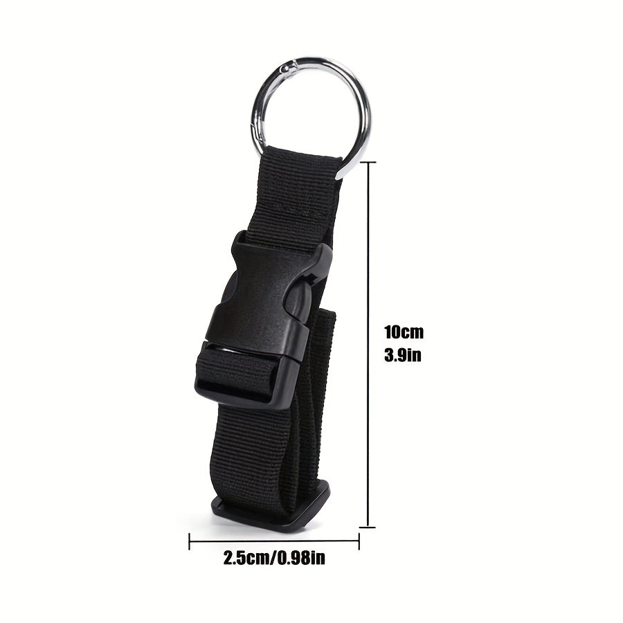 Portable Backpack External Strap with Release Buckle