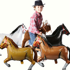 Large Horse Balloon Foil Aluminum Themed Party Decorations Baby Shower Supplies