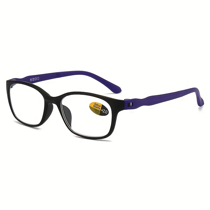 Light Blocking Reading Glasses Square Detachable No Screws Presbyopic Glasses