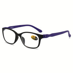 Light Blocking Reading Glasses Square Detachable No Screws Presbyopic Glasses