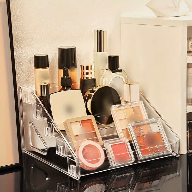 Transparent Makeup Organizer Essential Stand