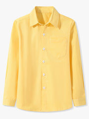 Boys Long Sleeves School Performance Shirt - Spring/Autumn Kids Clothes
