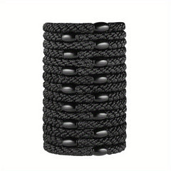 15pcs Solid Hair Rope Elastic Ponytail Holder Hair Accessories