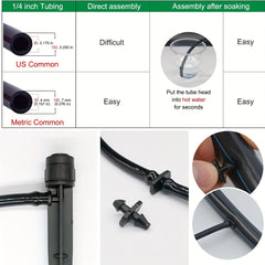 Adjustable Dripper Spray Head for Gardening Watering Fruit Tree Irrigation