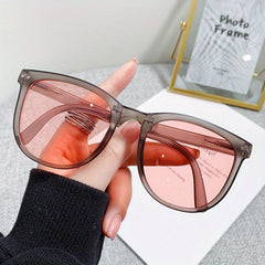 Square Foldable Sunglasses UV400 Anti Glare Glasses