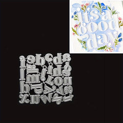 Letter Metal Cutting Die Stencil for DIY Scrapbooking Card Making Craft