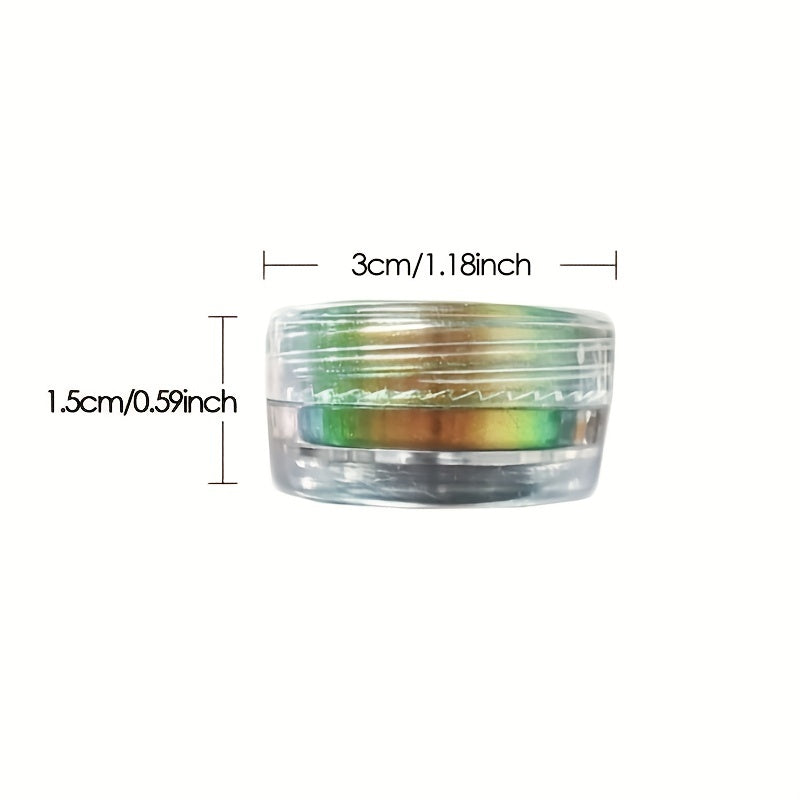 Bright Holographic Eyeshadow Powder - Highly Pigmented Chameleon Eyeshadow