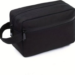 Waterproof Travel Toiletry Bag Divider Handle Shaving Brush Tools