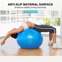 18 inch Pilates Ball Yoga Ball Fitness Balance Workout At Home Gym