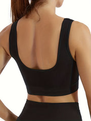 4pcs Seamless Wireless Sports Bras Comfy & Breathable