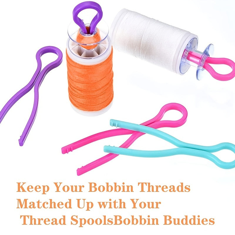 30pcs Bobbin Thread Holders Bobbin Clips for Bobbins Embroidery Quilting