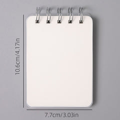 A7 Top Flip Coil Book Waterproof Cover Mini Notepad Portable Grid