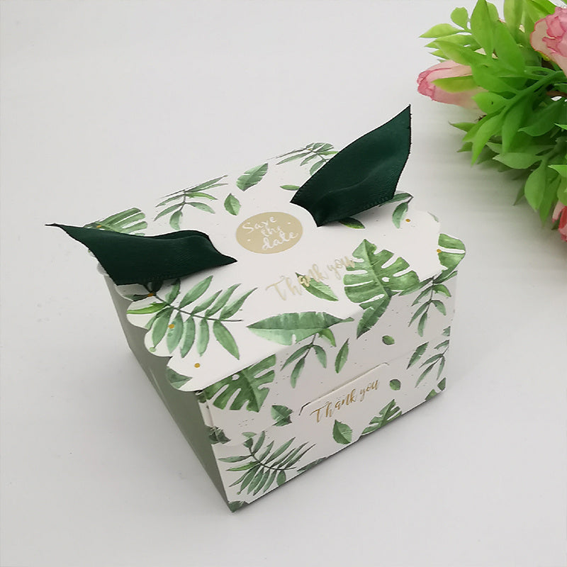 10pcs Green Leaves Pattern Washi Tape for Scrapbooking