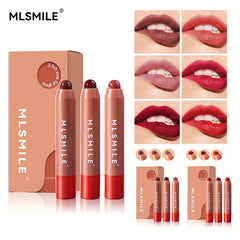 6 Colors Velvet Lipstick Set Matte Lip Gloss Long Lasting Nourishing Moistur