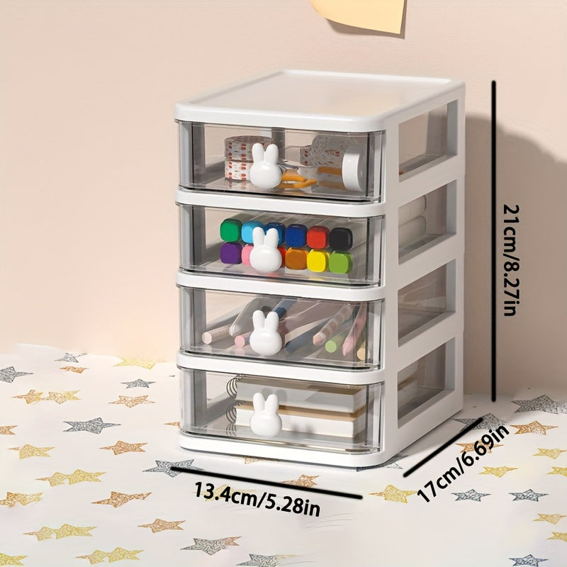 Desk Organizer Drawers Pen & Pencil Stand Stationery Storage