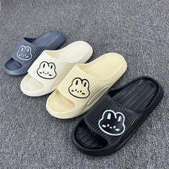 Men's Rabbit Bunny Slides Non Slip Walking Shoes
