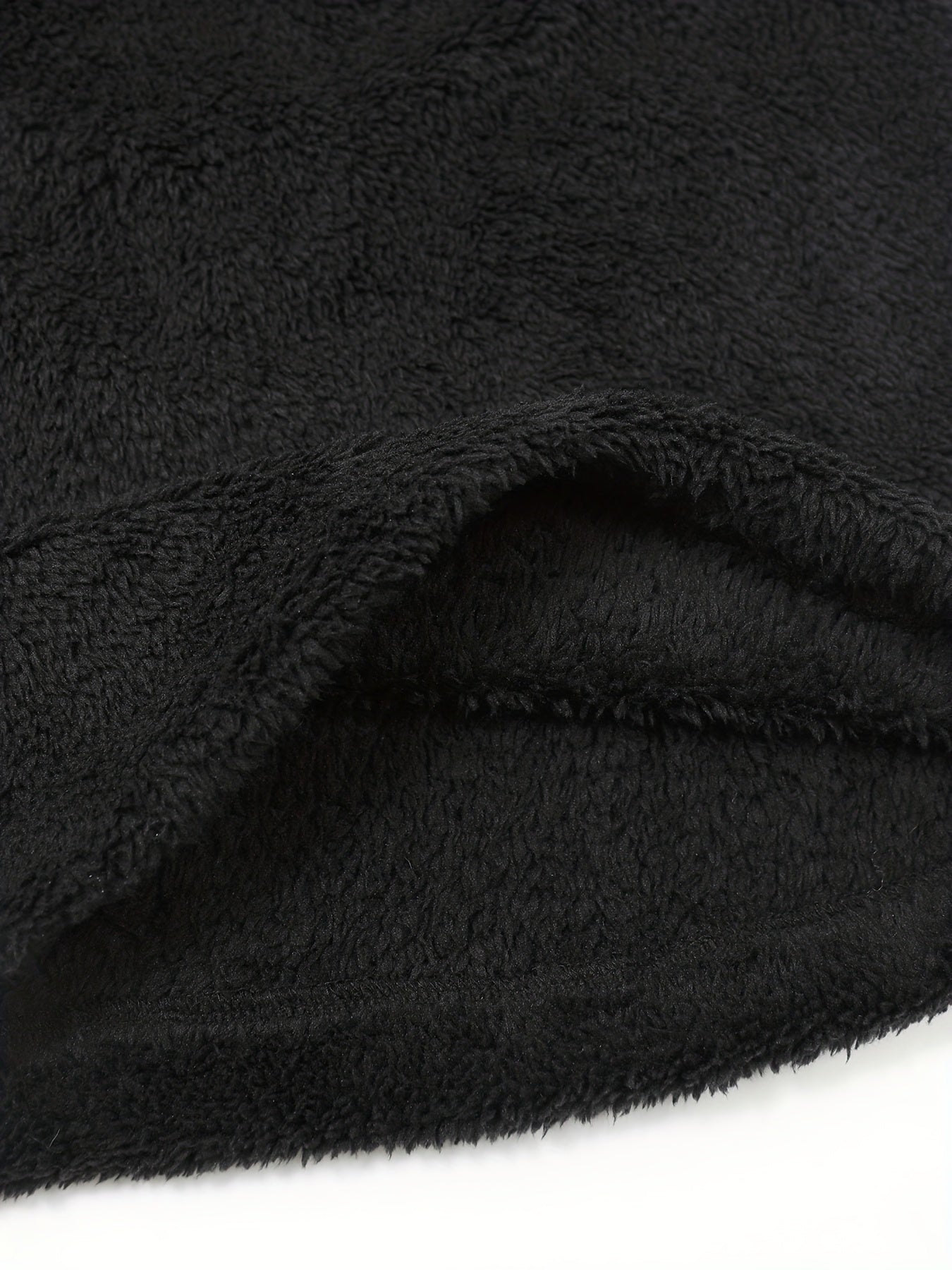  Fuzzy Fleece High Rise Straight Leg Pants