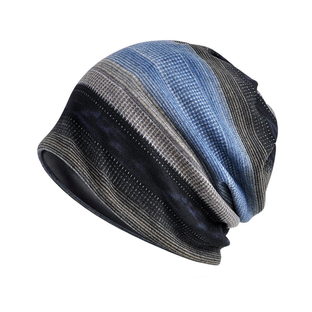 Vintage Bohemian Style Fleece Knitted Hat & Scarf Set